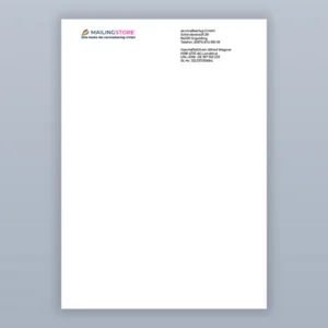 Briefpapier drucken