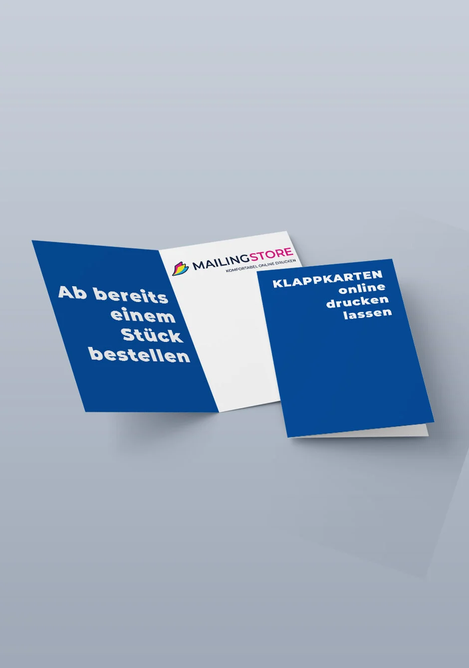 Klappkarten drucken lassen