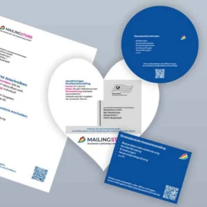 Mustermappe für Print-Mailings direkt online bestellen