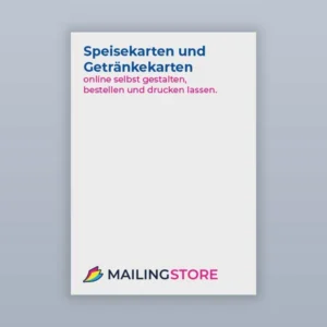 Individuelle Speisekarten drucken lassen