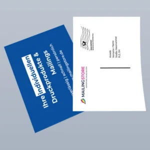 Kartenmailings im DIN A6 Format