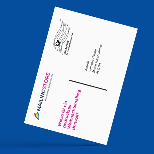 Wieso ist ein gedrucktes Weihnachtsmailing sinnvoll?