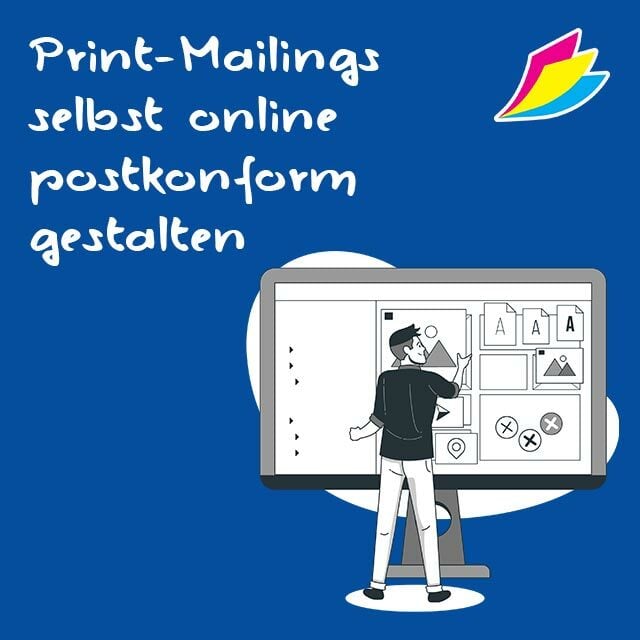 Print-Mailings im Onlinedesigner selbst gestalten