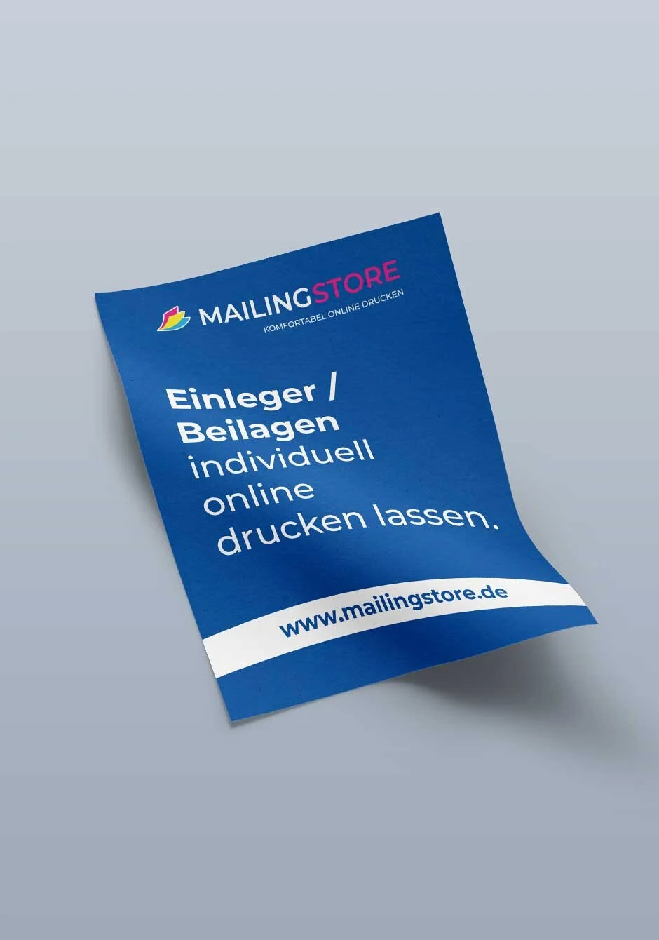 Einleger individuell drucken lassen
