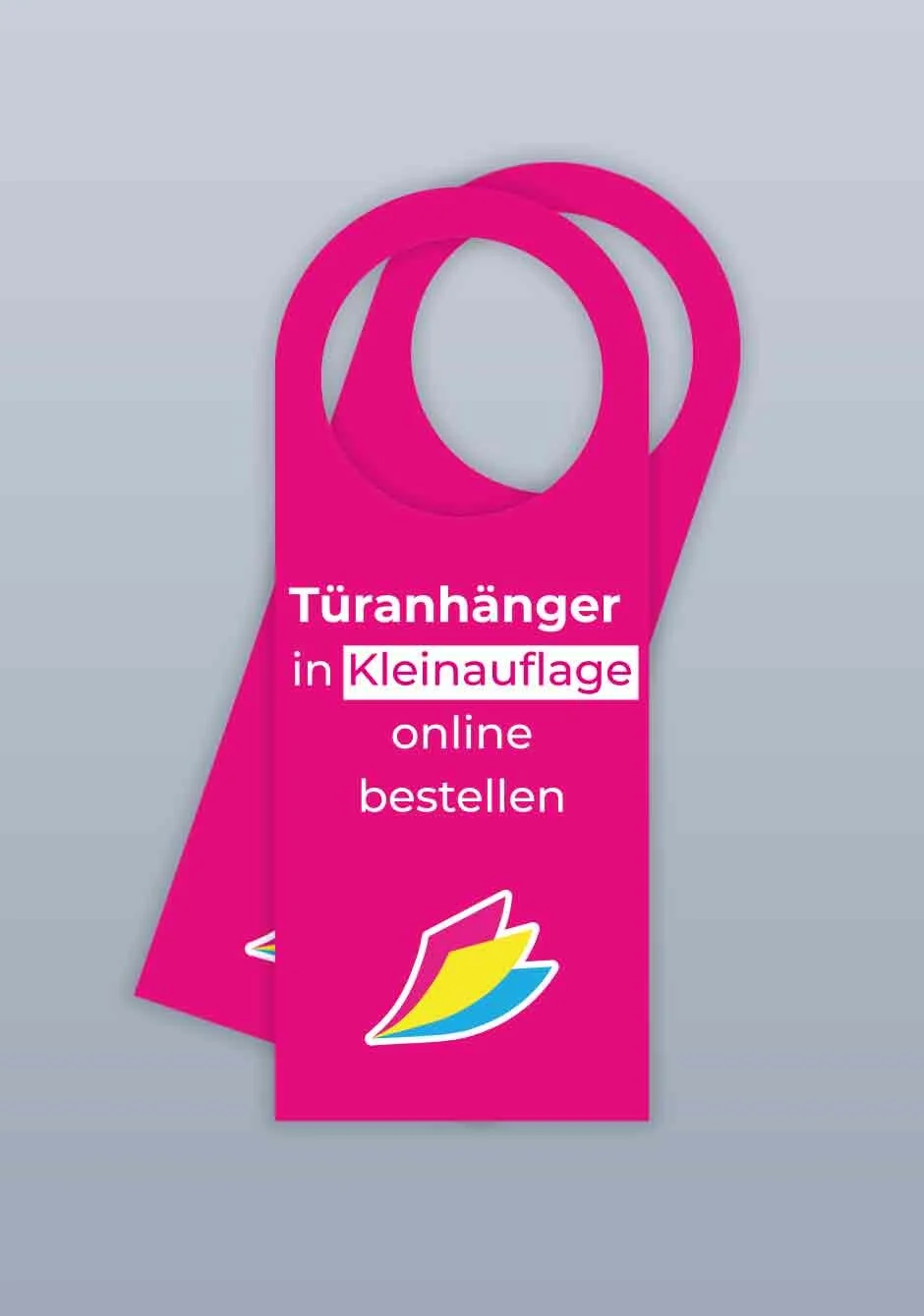 Türanhänger individuell bedrucken