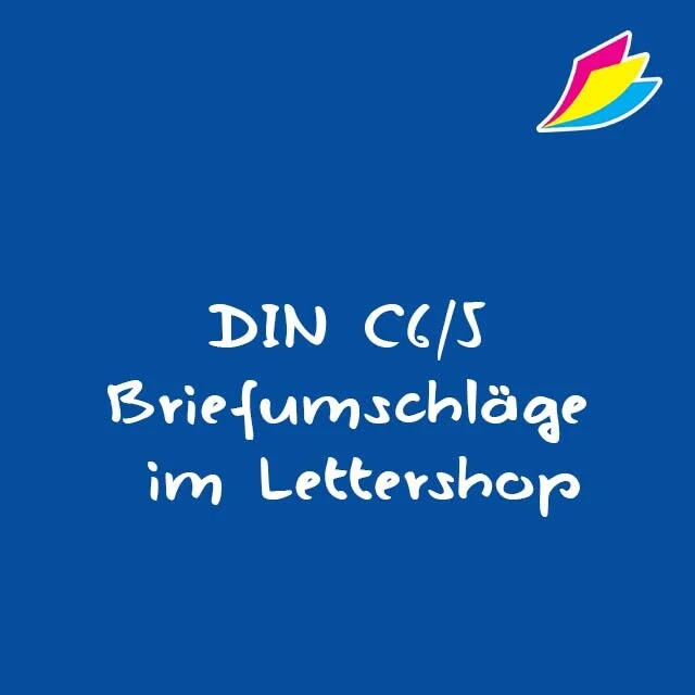 Warum verwendet ein Lettershop oft ein DIN C6/5 Kuvert für das Kuvertieren von DIN Lang Mailings?
