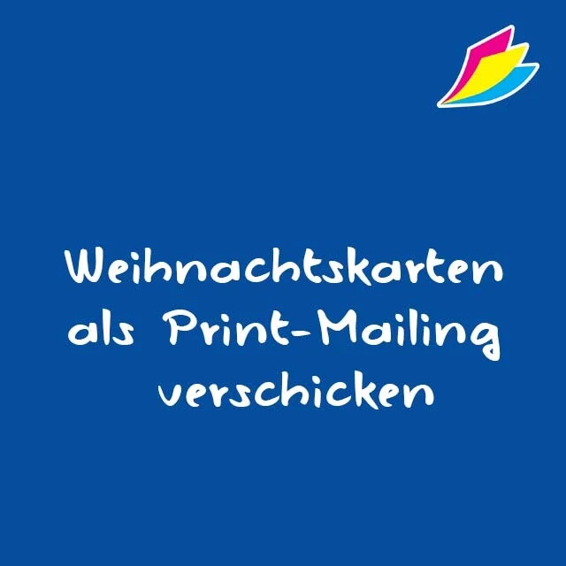 Weihnachtskarten als Print-Mailing verschicken