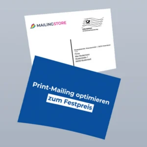 Print Mailing Optimierung zum Festpreis
